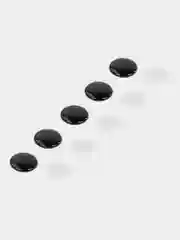 Магниты BRAUBERG BLACK&WHITE УСИЛЕННЫЕ 30 мм, НАБОР 10 шт, черные/белые, 237468