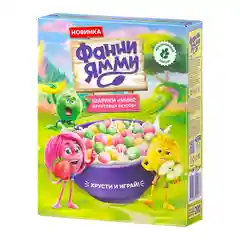 Шарики мультизлаковые Фанни Ямми яблоко, клубника, банан, 200г