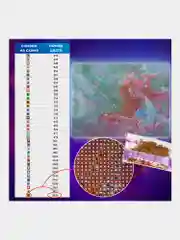 Алмазная мозаика Остров Сокровищ Весна, 663869, без подрамника 60x80 см, картина стразами
