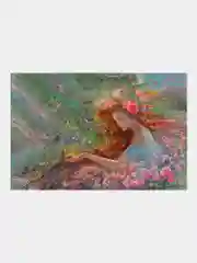 Алмазная мозаика Остров Сокровищ Весна, 663869, без подрамника 60x80 см, картина стразами