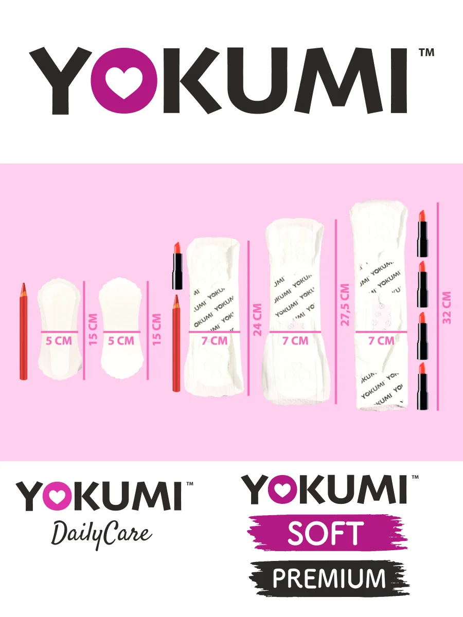 Прокладки женские ежедневные YOKUMI Daily Care Classic 60 шт