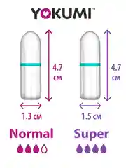 Тампоны женские гигиенические впитывающие YOKUMI Super