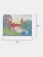 Алмазная мозаика Остров Сокровищ Тишина, 663858, без подрамника 30x40 см, картина стразами