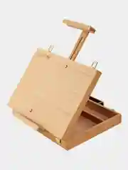 Этюдник-мольберт настольный BRAUBERG, с ящиком, 38 х 28 х 55 см