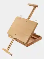 Этюдник-мольберт настольный BRAUBERG, с ящиком, 38 х 28 х 55 см