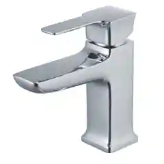 Смеситель для раковины с коротким изливом Lemark Basis LM3606C, однорычажный, хром