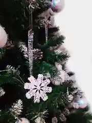 Белый ёлочные украшения снежинки, ёлочки, 6 видов