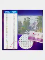 Алмазная мозаика Остров Сокровищ Водопад, 663857, без подрамника 30x40 см картина стразами