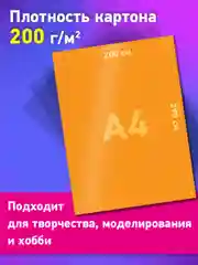 Цветной картон Brauberg, 116418, для школы, А4, мелованный, набор 80 листов 20 цветов