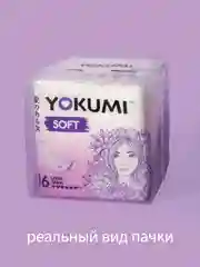 Прокладки женские гигиенические YOKUMI soft ultra Maxi, 16шт