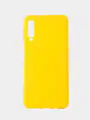 Желтый защитный силиконовый чехол для Samsunga Galaxy A7 2018/ A 750