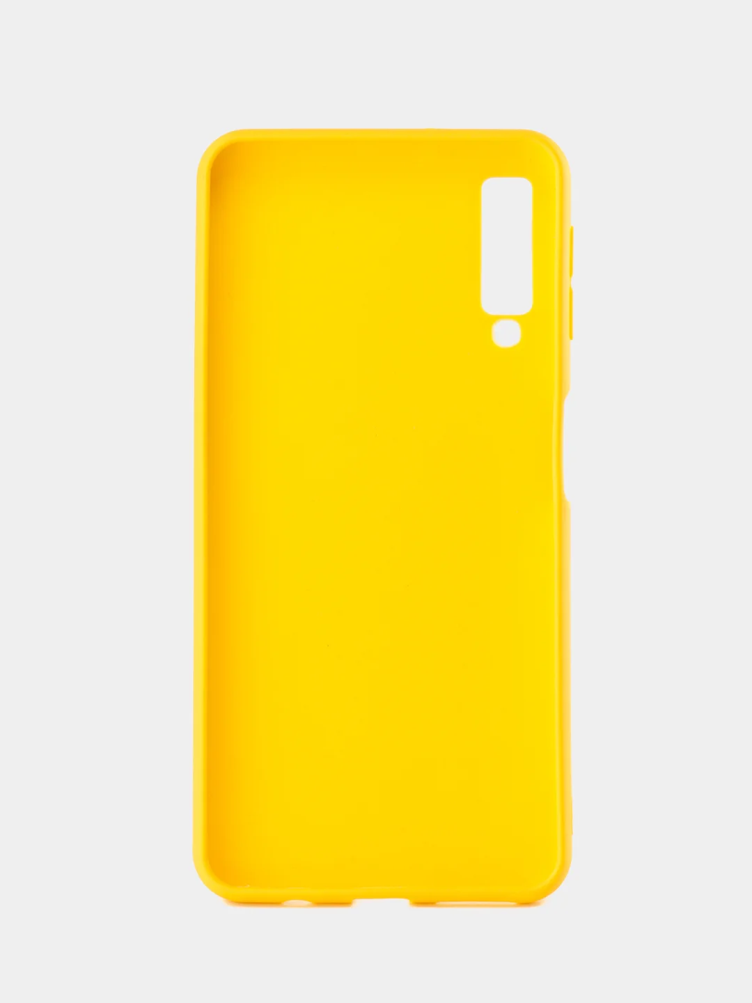 Желтый защитный силиконовый чехол для Samsunga Galaxy A7 2018/ A 750