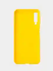 Желтый защитный силиконовый чехол для Samsunga Galaxy A7 2018/ A 750