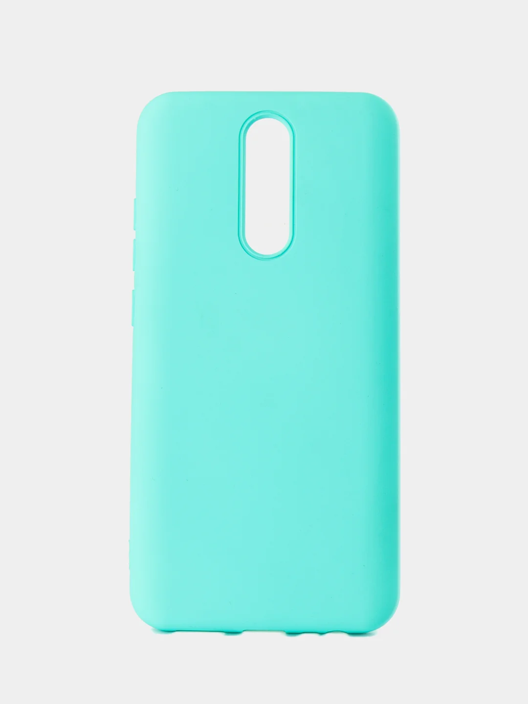 Бирюзовый защитный силиконовый чехол Xiaomi Redmi 8