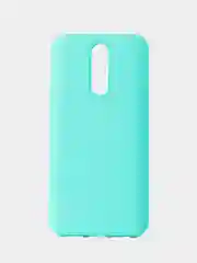 Бирюзовый защитный силиконовый чехол Xiaomi Redmi 8