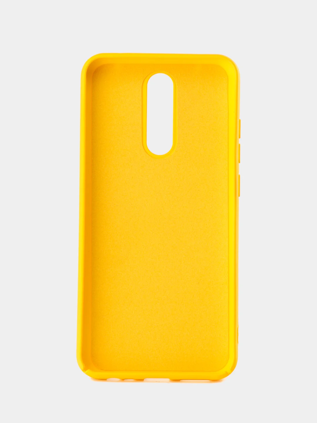 Желтый защитный силиконовый чехол Xiaomi Redmi 8