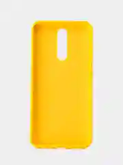 Желтый защитный силиконовый чехол Xiaomi Redmi 8