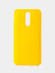 Желтый защитный силиконовый чехол Xiaomi Redmi 8