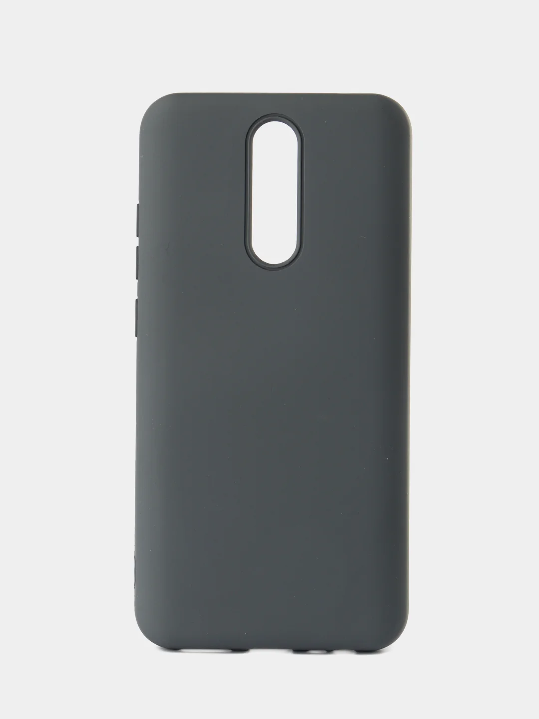 Серый защитный силиконовый чехол Xiaomi Redmi 8