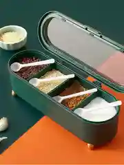Набор для специй с 4 отсеками