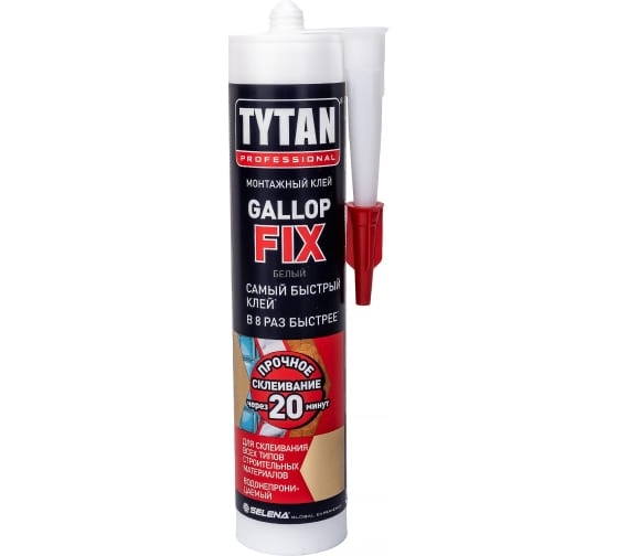 TYTAN Professional Монтажный клей Gallop Fix белый 290 мл