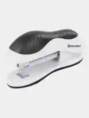 Степлер №10 BRAUBERG "JET", до 15 листов, эргономичный, бело-черный, 228581