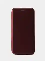 Багровый чехол-книжка с карточкой для Redmi K20, K20Pro