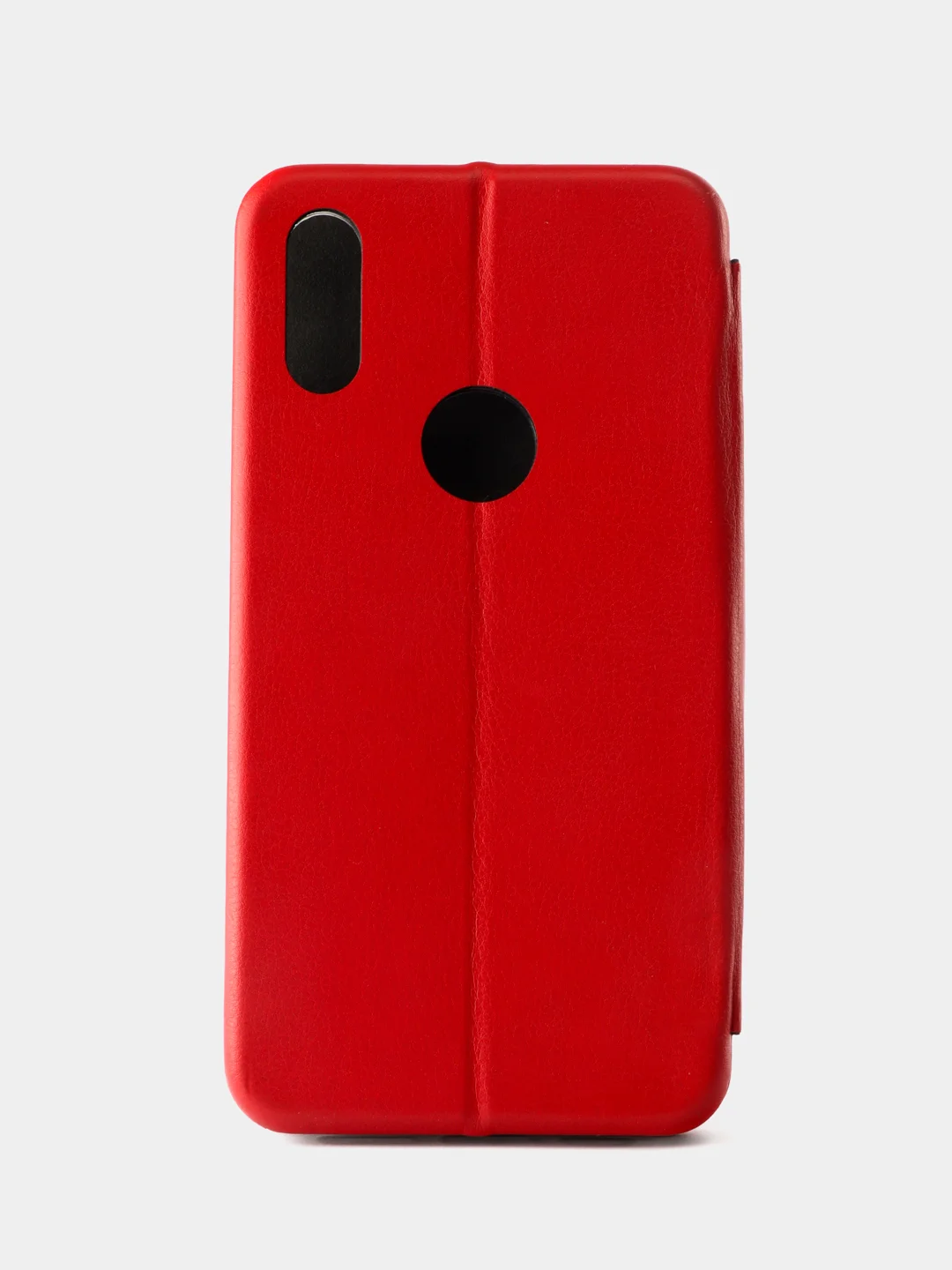 Алый чехол книжка с карточкой для Xiaomi redmi play