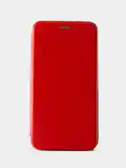 Алый чехол книжка с карточкой для Xiaomi redmi play