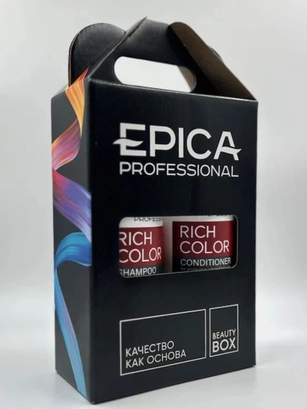 EPICA Rich Color Набор для волос, уход за окрашенными волосами, ш 1000 мл + к 1000 мл