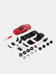 Красный коллекционная машинка металлическая сборная модель Додж, BMW, М4, Форд, корвет гранд спорт