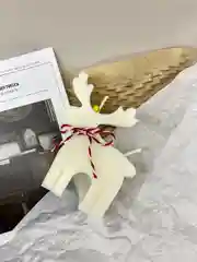Молочный свеча "Новогодняя" из соевого воска