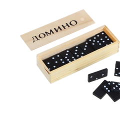 Домино " Советское", в деревянном футляре