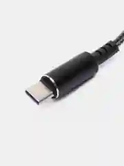 Тёмно-серый кабель type-c быстрой зарядки 2 м