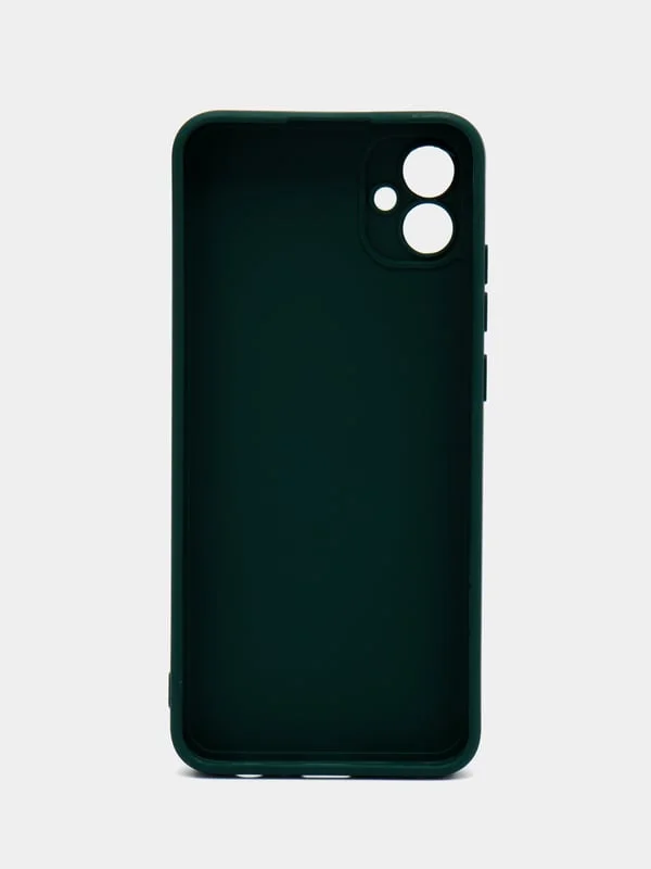 Зеленый чехол для Samsung Galaxy A04 4G / Самсунг Галакси А04 силиконовый