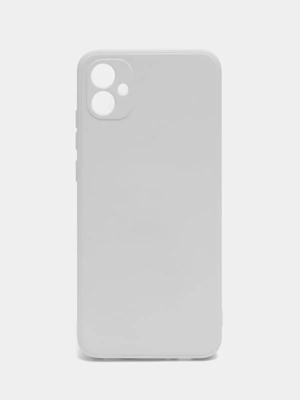 Белый чехол для Samsung Galaxy A04 4G / Самсунг Галакси А04 силиконовый