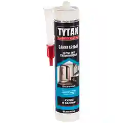 TYTAN Professional Герметик Силиконовый Санитарный бесцветный, 280 мл
