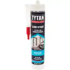 TYTAN Professional Герметик Силиконовый Санитарный бесцветный, 280 мл