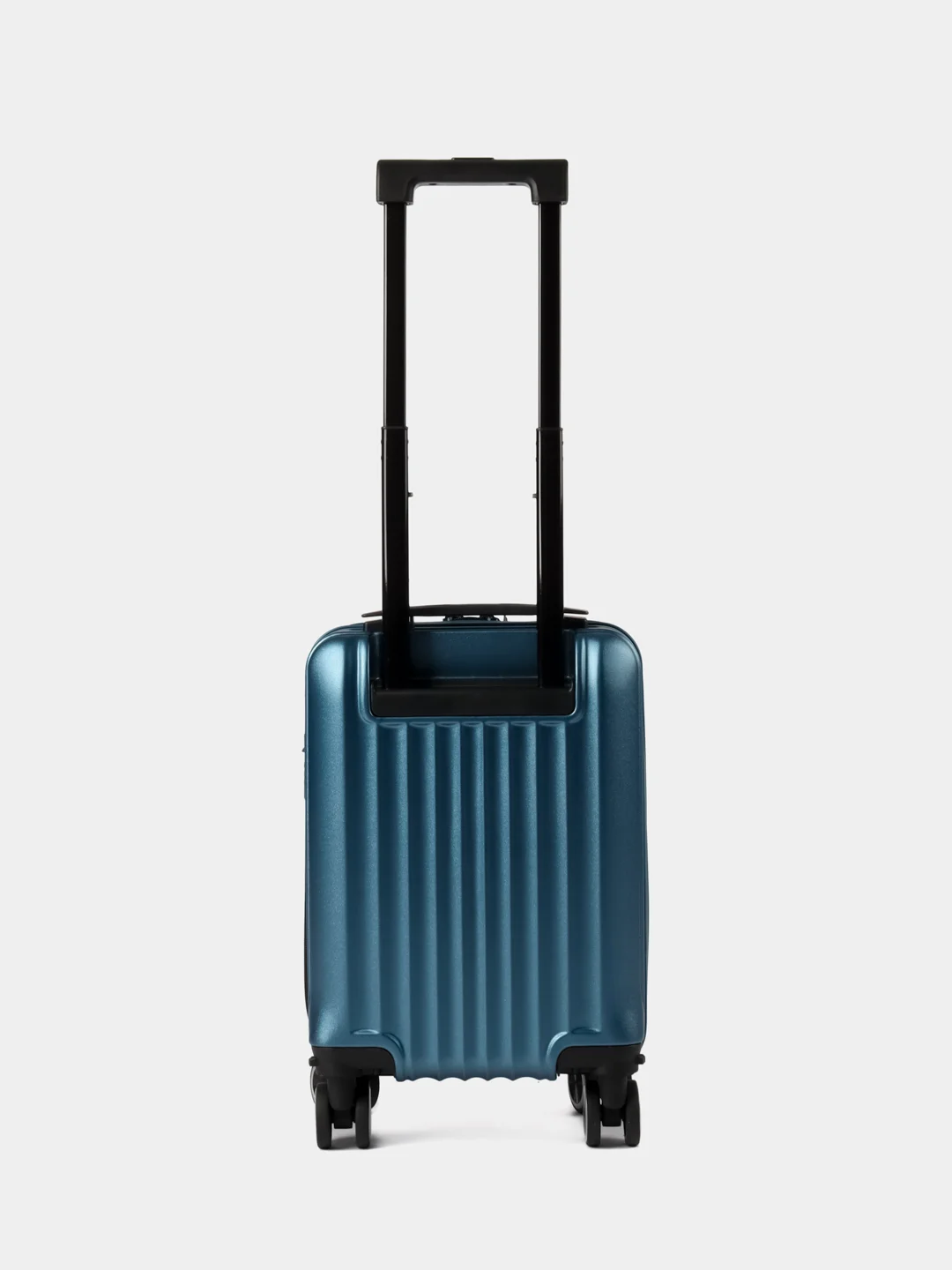 Синий чемодан на колесах, чемодан ручная кладь, чемодан xs, чемодан 40*30*20