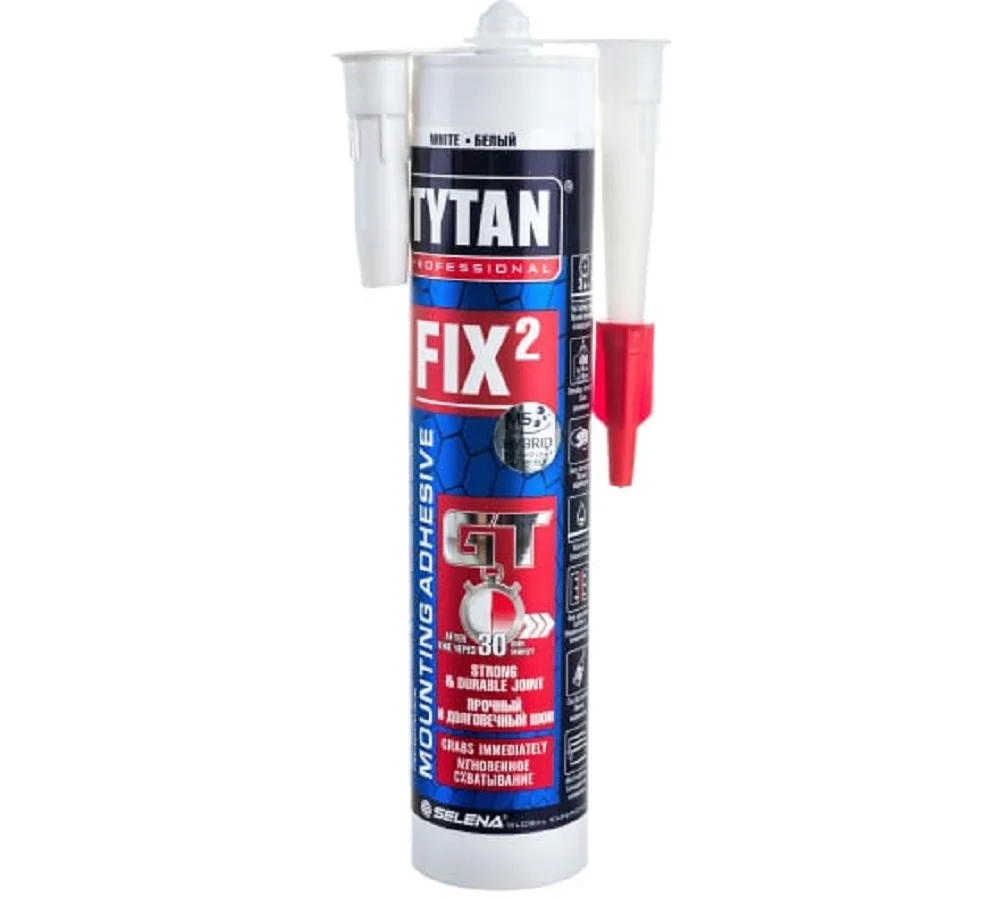 TYTAN Professional Монтажный клей Fix GT, 290 мл, белый
