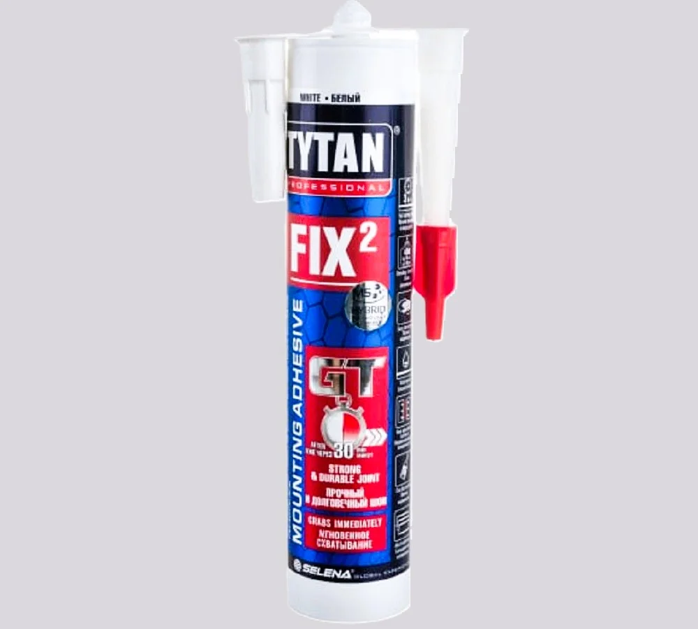 TYTAN Professional Монтажный клей Fix GT, 290 мл, белый