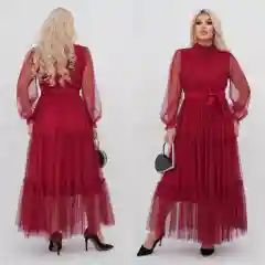 Бордовый платье женское вечернее