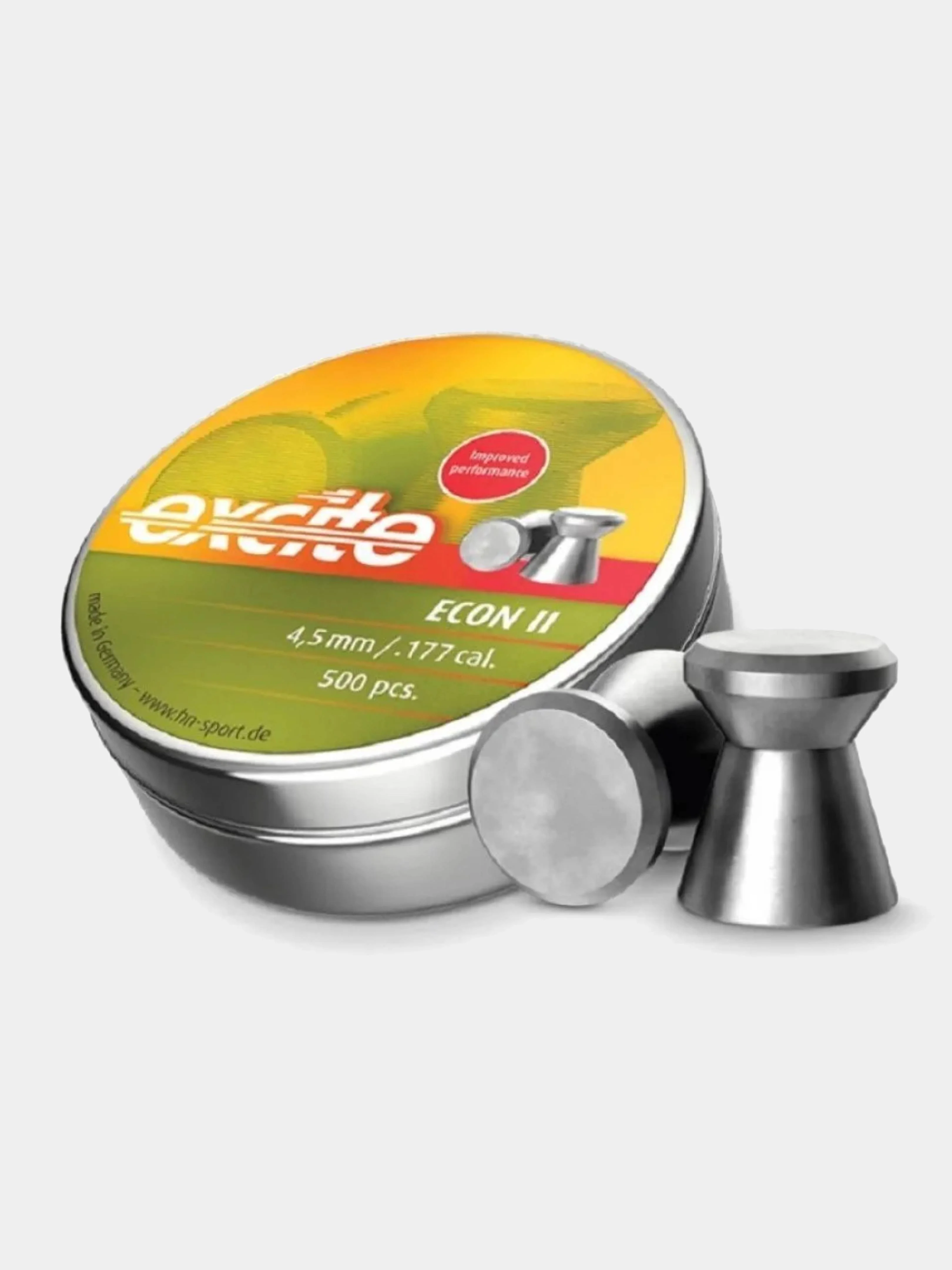 Пули H&N Excite Econ ll 4.5мм, 0.48г