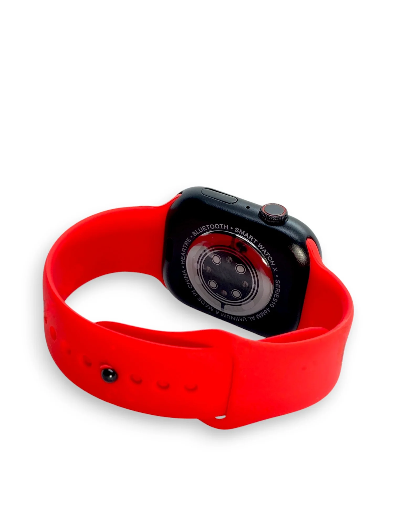 Красный умные часы, Smart Watch S10 Max, с поддержкой звонков,смс. Amoled дисплей, 3D-меню, 46 мм