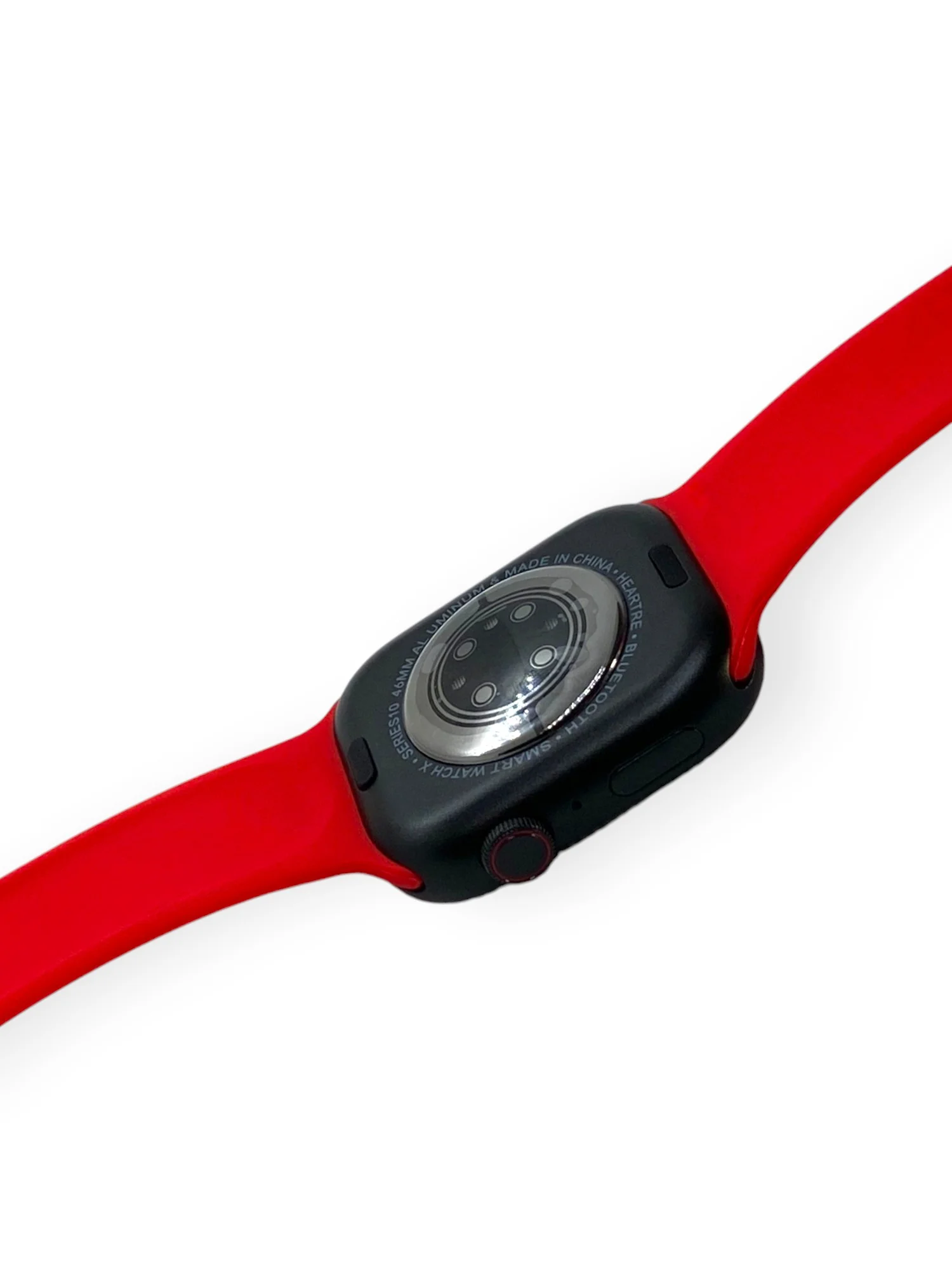 Красный умные часы, Smart Watch S10 Max, с поддержкой звонков,смс. Amoled дисплей, 3D-меню, 46 мм