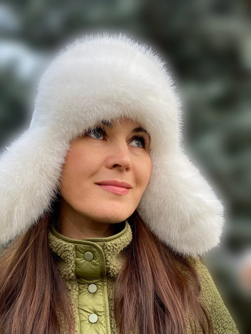 Шапка ушанка, меховая