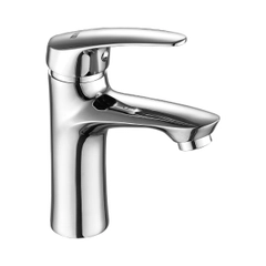 Смеситель для раковины с коротким изливом Lemark Linara LM0406C, однорычажный, хром