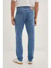 Голубой джинсы slim fit мужские