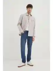 Синий джинсы slim fit мужские