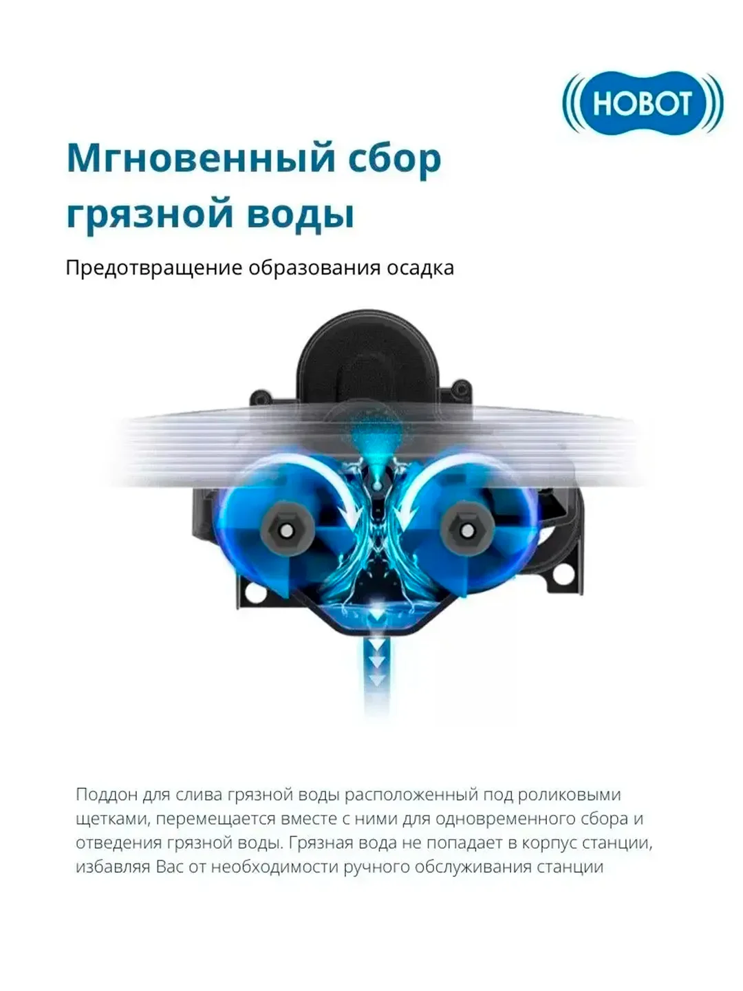 Станция самоочистки салфеток Hobot LEGEE LuLu для робота Legee D8